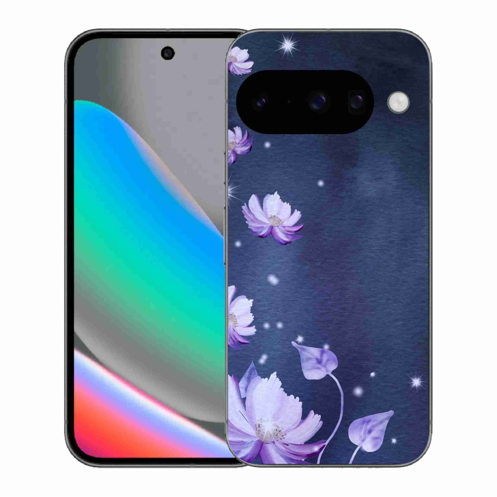 Gelový kryt mmCase na Google Pixel 10 - padající květy