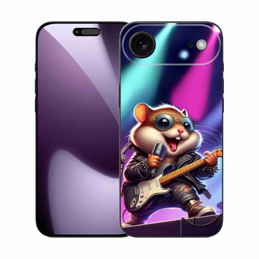 Gelový kryt mmCase na iPhone 17 Air - křeček rocker