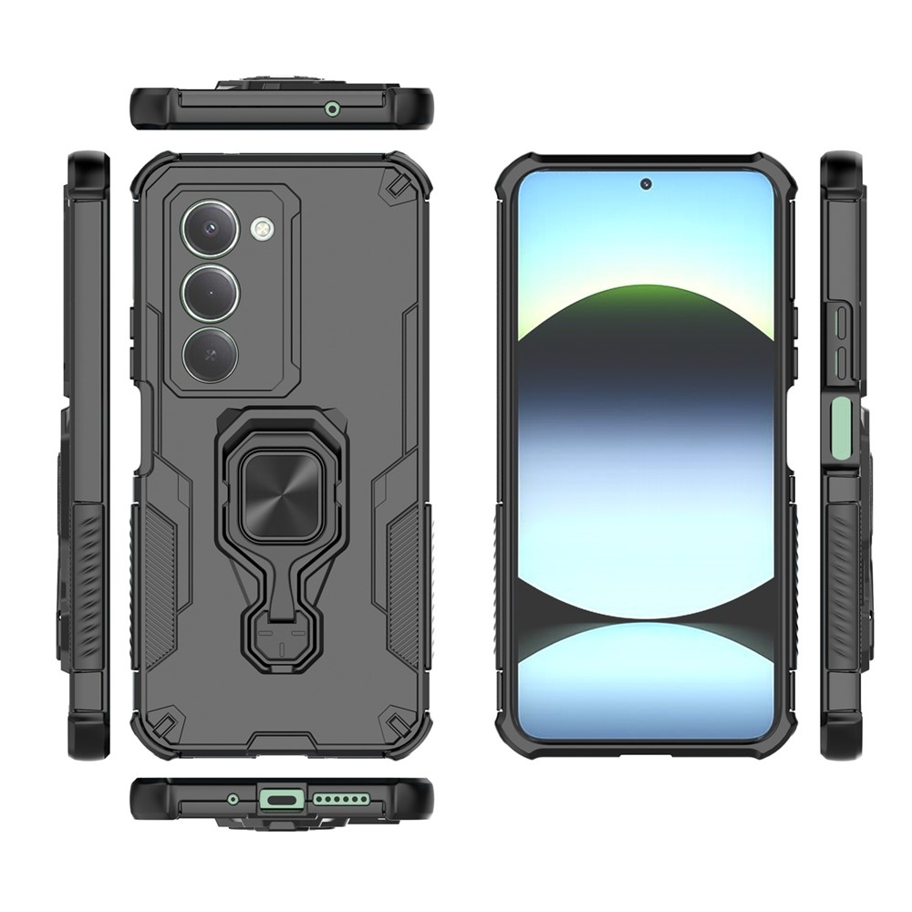 Ring odolný kryt na Xiaomi Redmi 15 5G (169mm) - černý