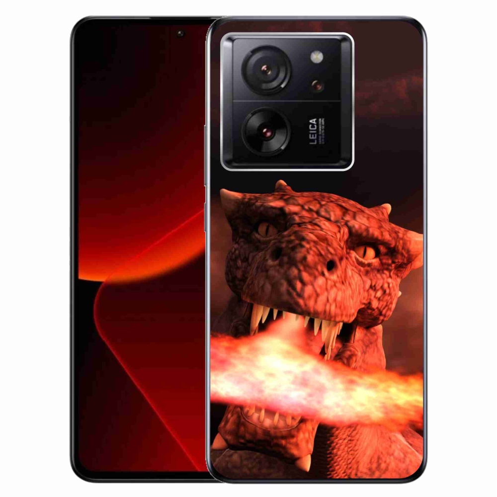 Gelový kryt mmCase na Xiaomi 13T/13T Pro - drak