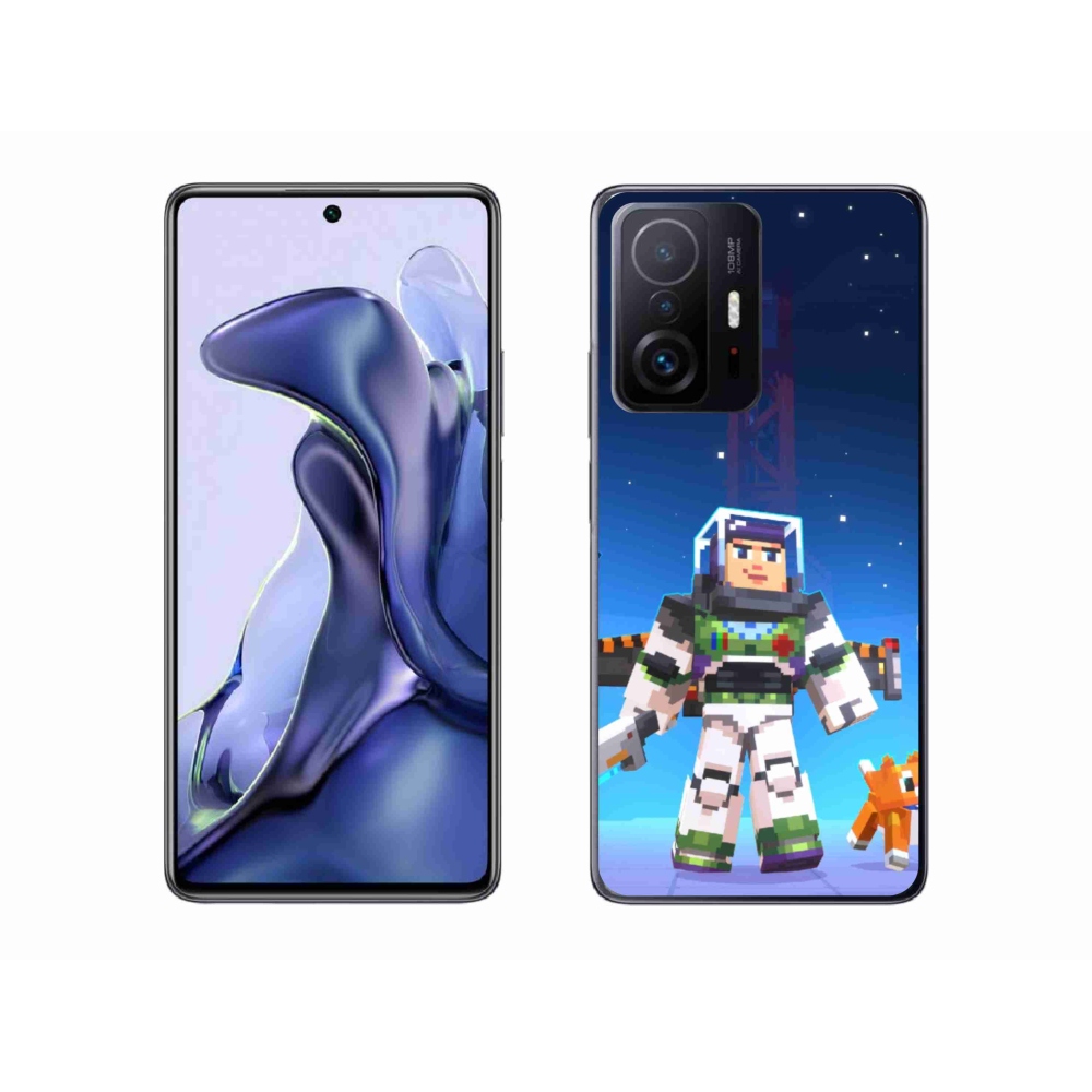 Gelový kryt mmCase na Xiaomi 11T Pro - minecraft 2