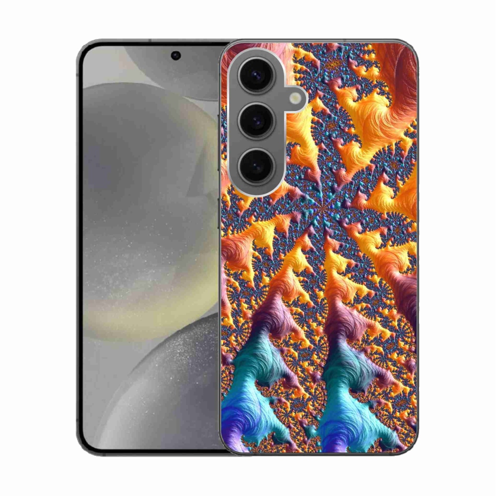 Gelový kryt mmCase na Samsung Galaxy S24 - abstraktní motiv 23