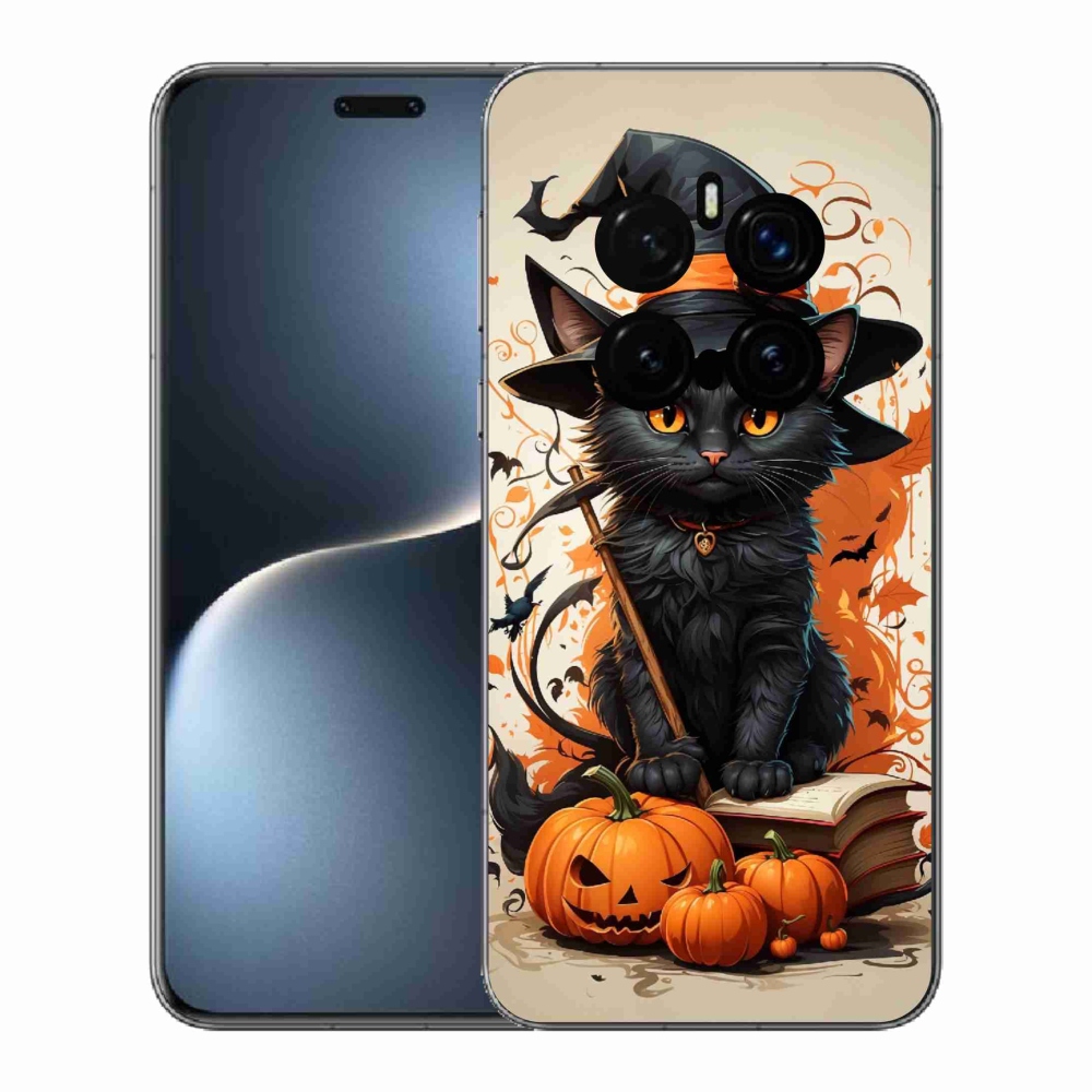 Gelový kryt mmCase na Honor Magic 7 Pro 5G - kocour čaroděj