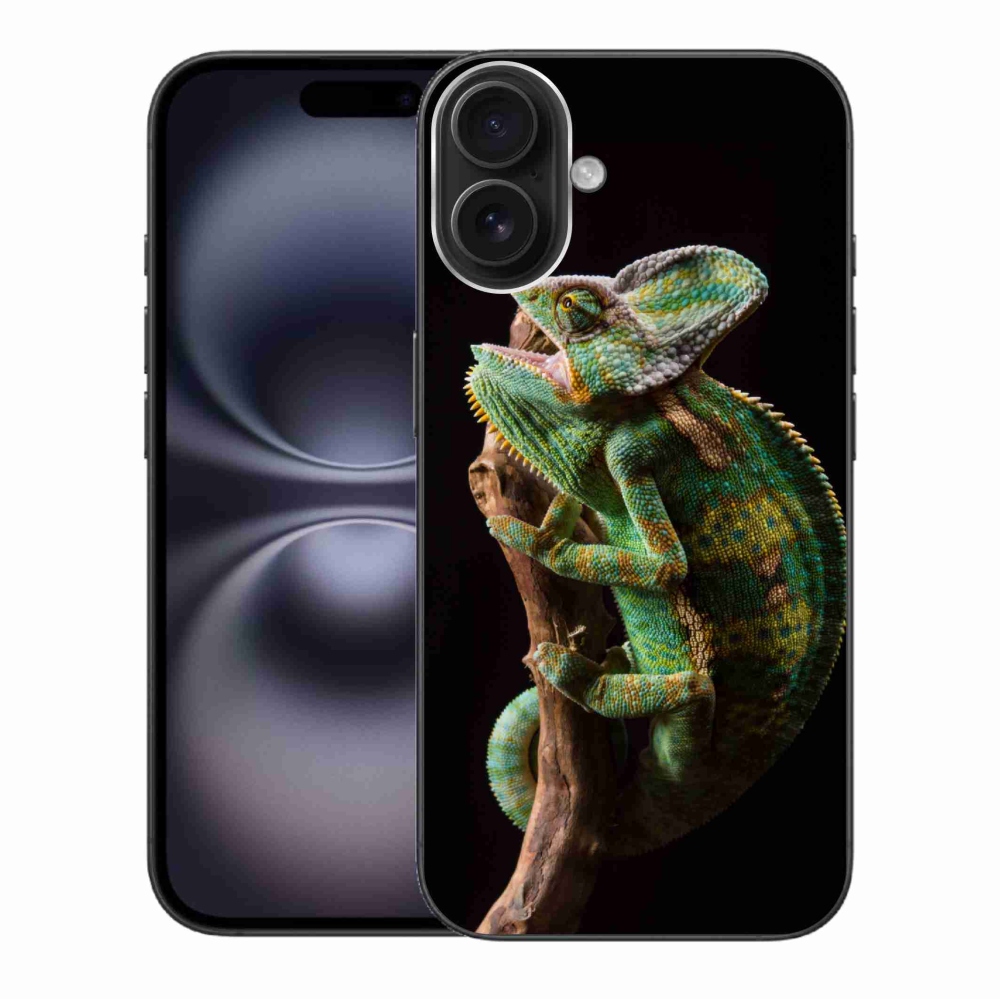 Gelový kryt mmCase na iPhone 16 Plus - chameleon