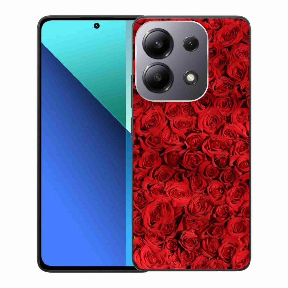 Gelový kryt mmCase na Xiaomi Redmi Note 13 - růže
