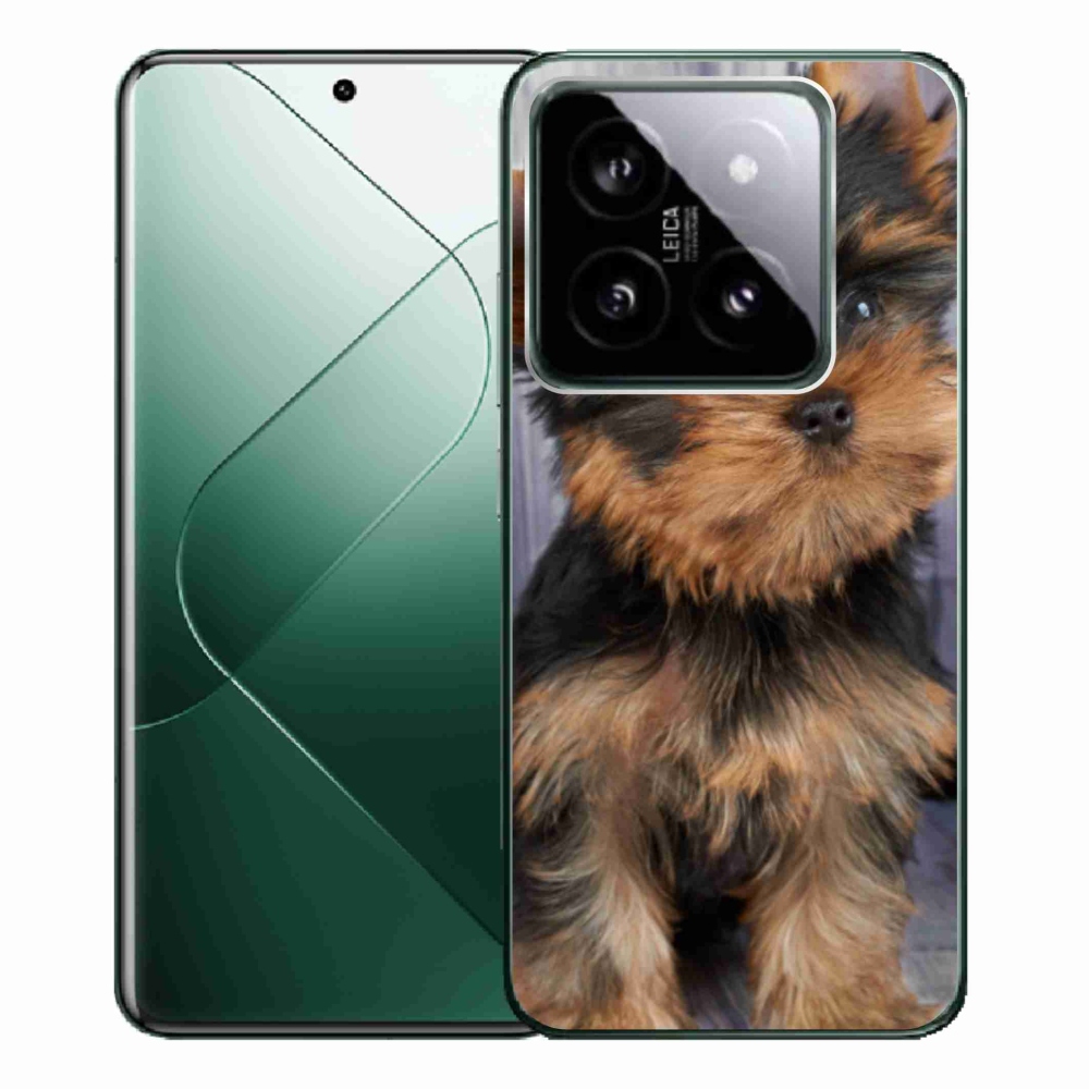 Gelový obal mmCase na Xiaomi 14 Pro - jorkšír 9