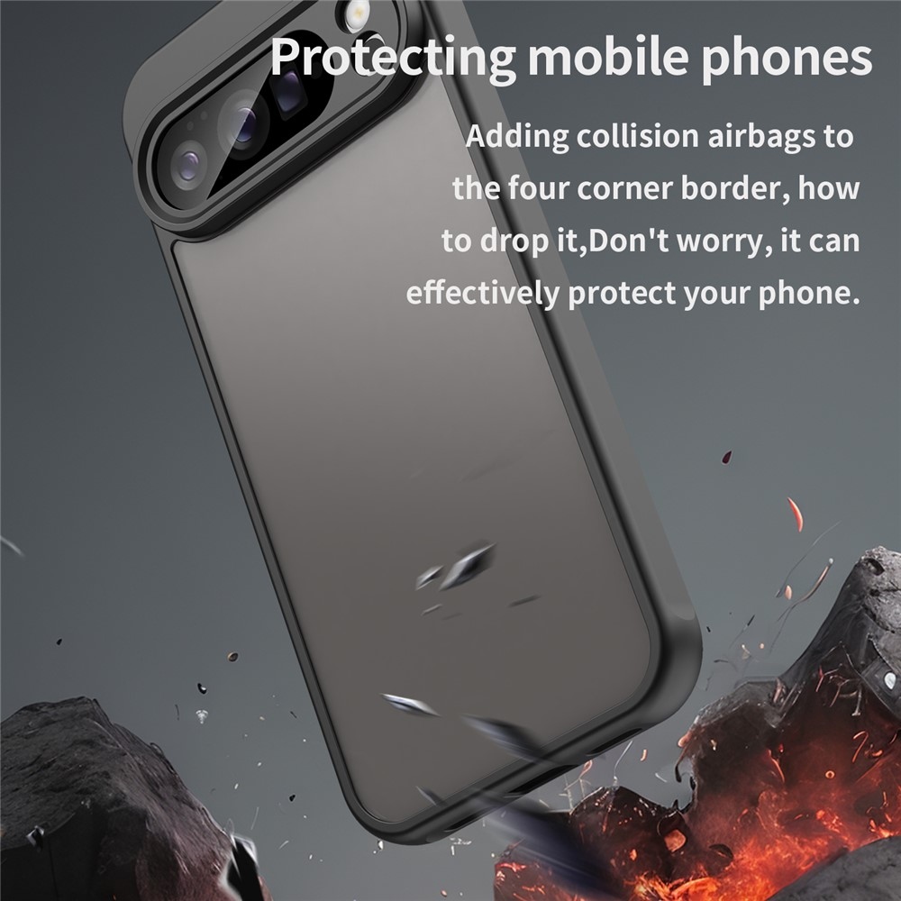 Proof gelový obal s pevnými zády na Google Pixel 10 Pro XL - černý