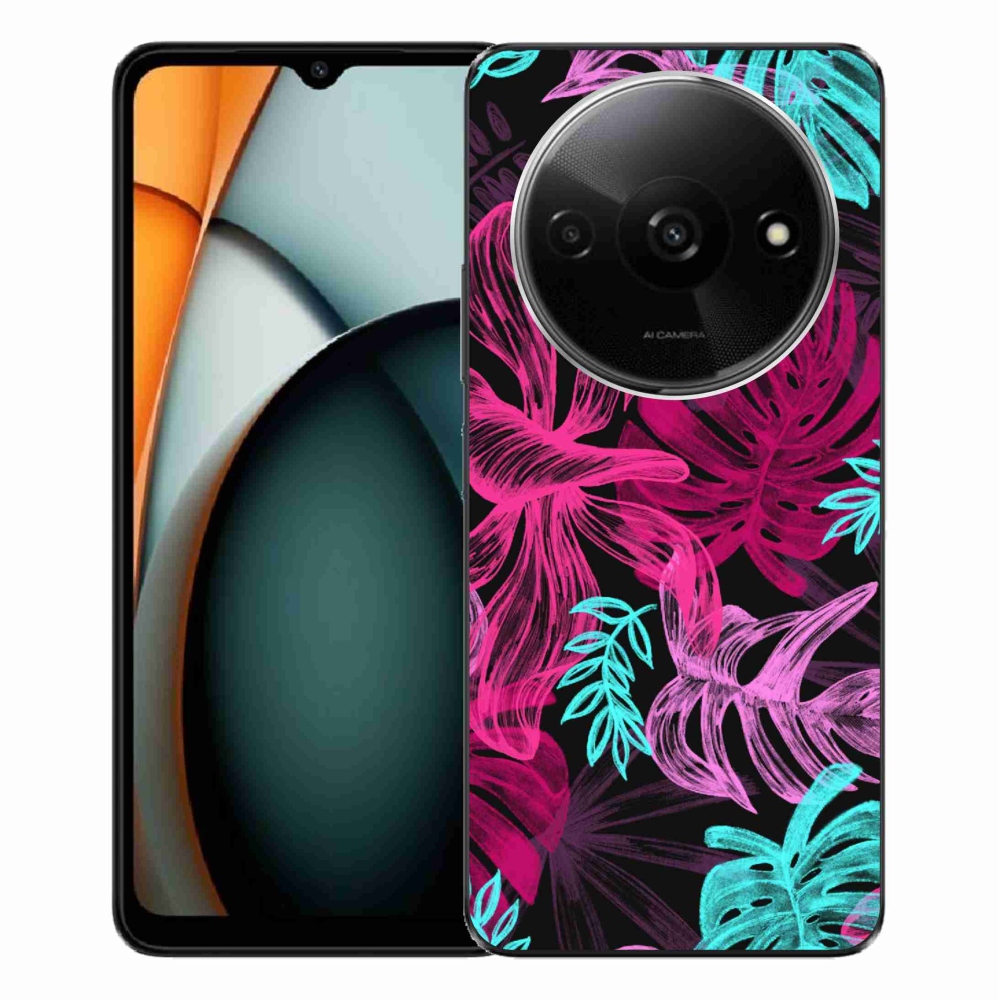 Gelový kryt mmCase na Xiaomi Redmi A3 - květiny 1
