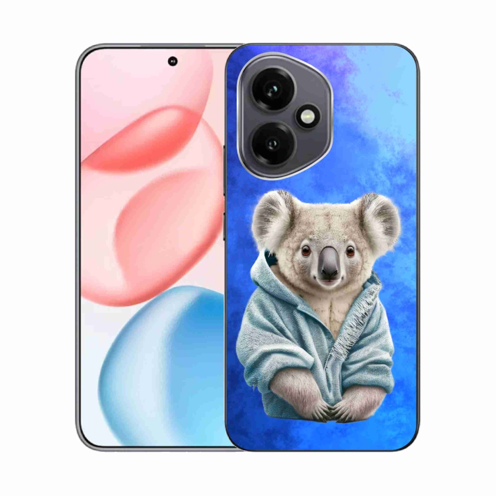 Gelový kryt mmCase na Honor 400 - koala ve svetru