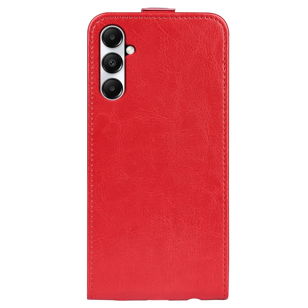 Vertical knížkové pouzdro na Samsung Galaxy A05s - červené