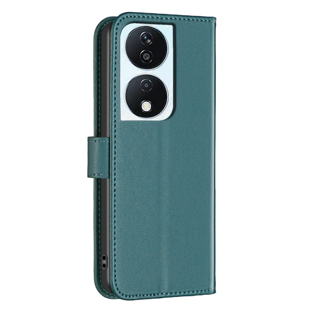 BNF knížkové pouzdro na Honor X7b/Honor 90 Smart - tmavězelené