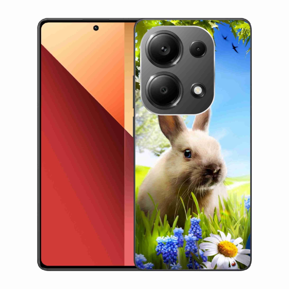Gelový kryt mmCase na Xiaomi Redmi Note 13 Pro 4G/Poco M6 Pro - zajíček
