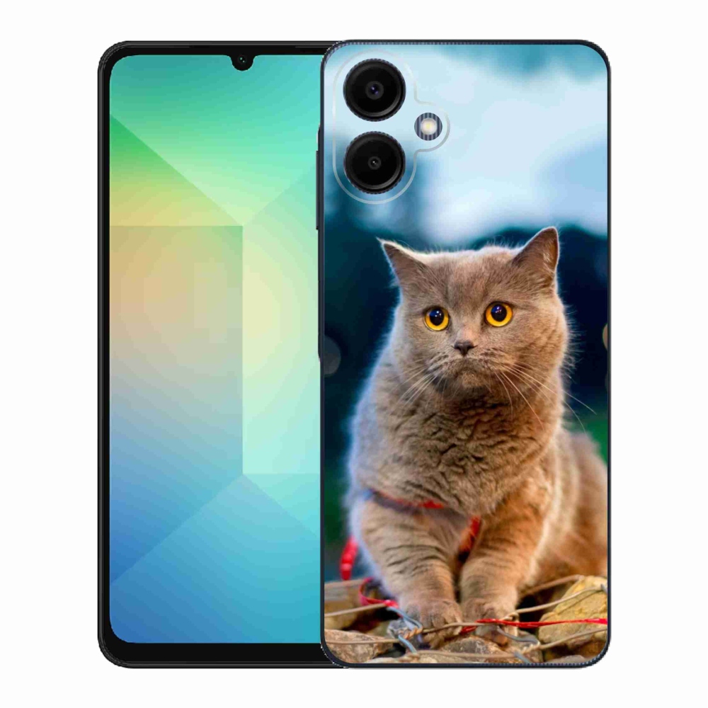 Gelový kryt mmCase na Samsung Galaxy A06 4G - britská modrá 2