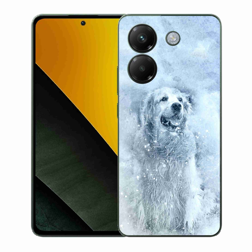 Gelový kryt mmCase na Xiaomi Poco M7 Pro 5G - retrívr