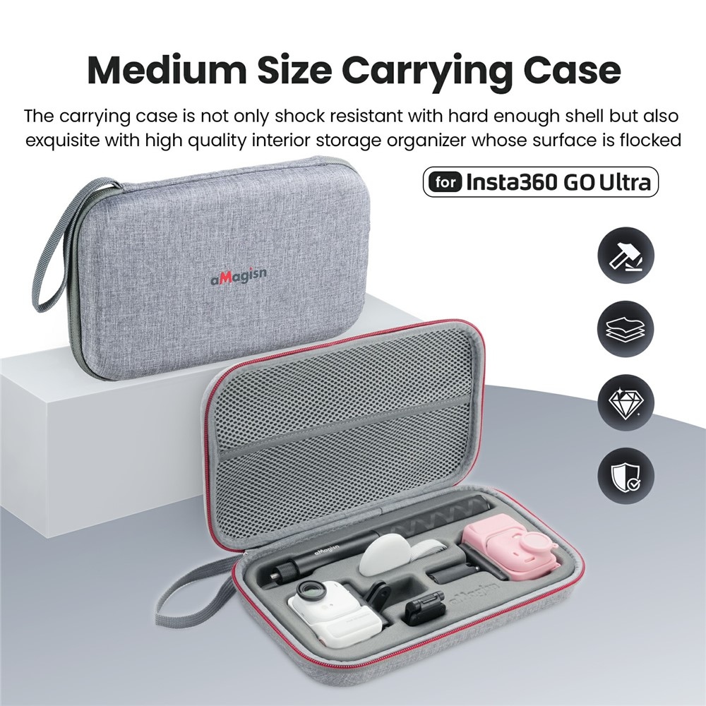 AMAGISN ochranná úložná brašna pro Insta360 GO Ultra