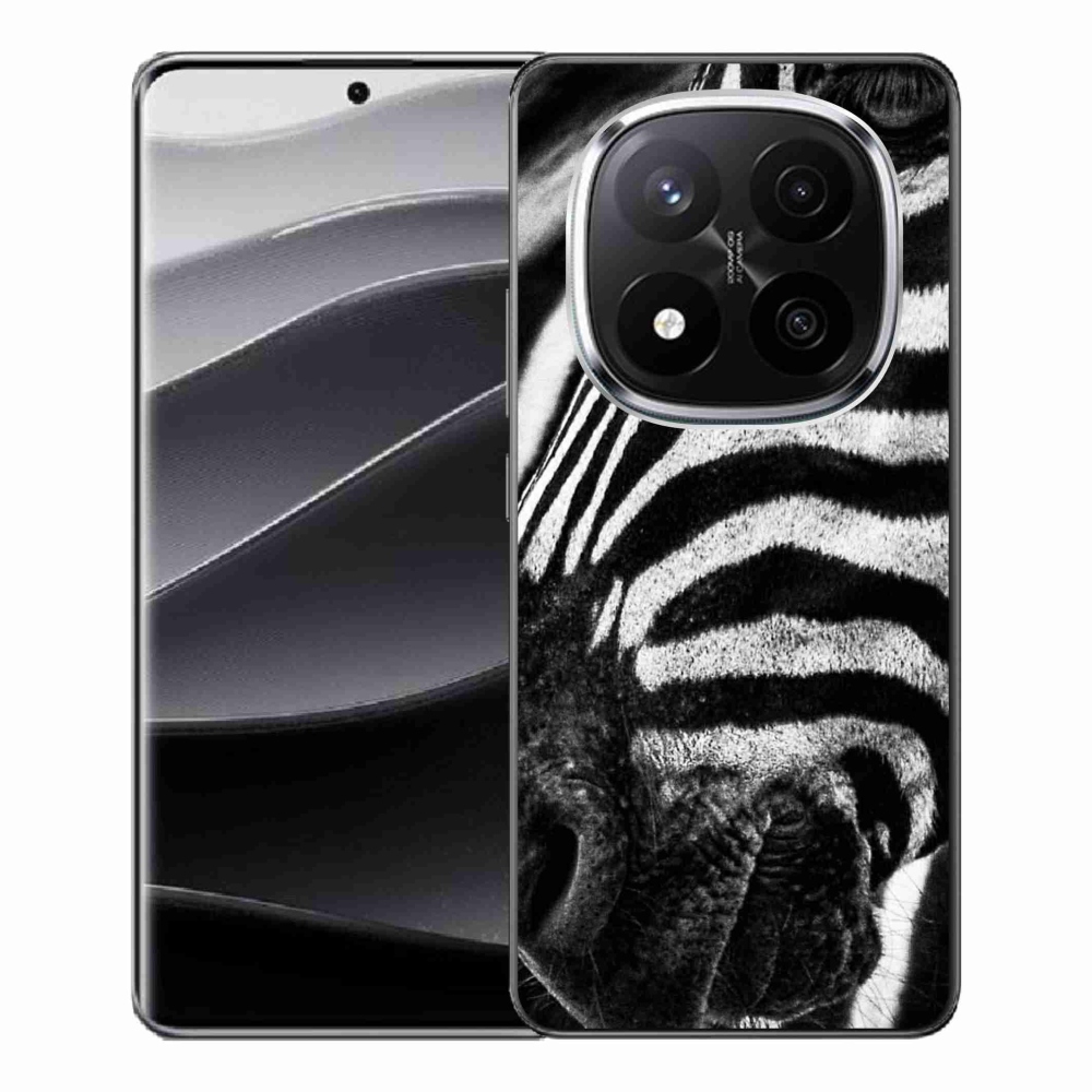 Gelový kryt mmCase na Xiaomi Redmi Note 14 Pro+ 5G - zebra