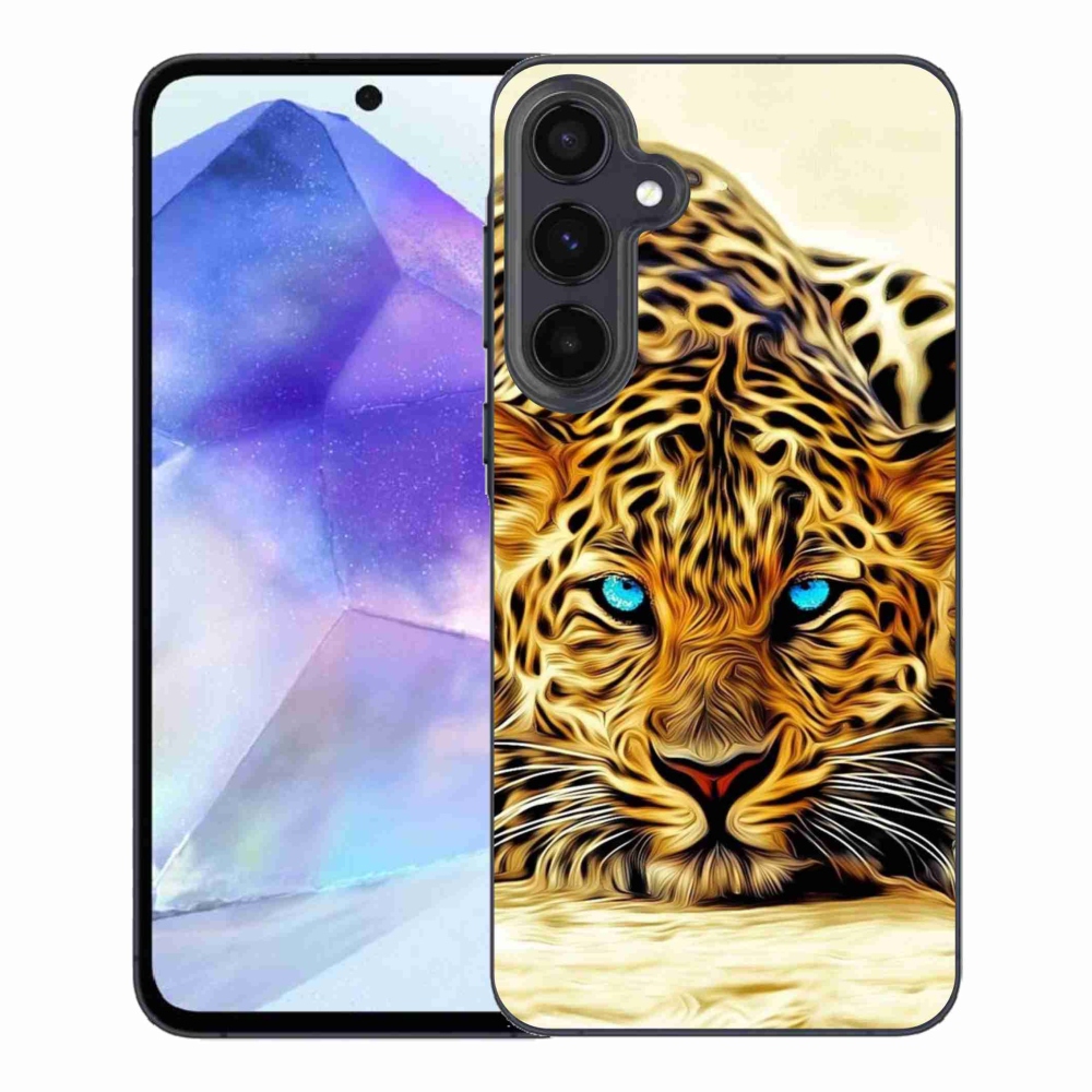 Gelový kryt mmCase na Samsung Galaxy A55 5G - kreslený tygr