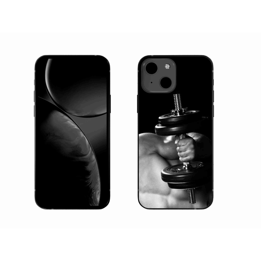 Gelový kryt mmCase na iPhone 13 6.1 - posilování 2
