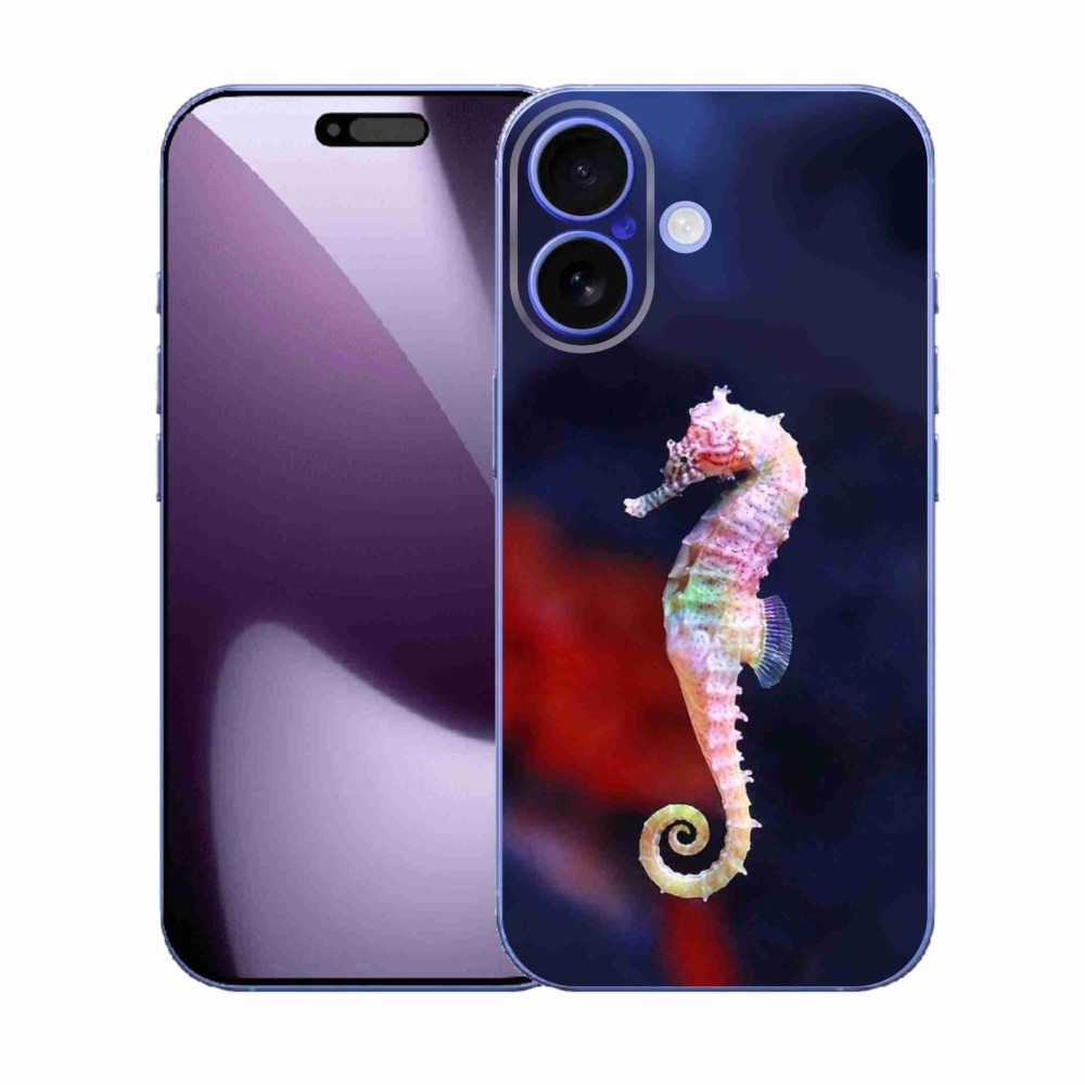 Gelový kryt mmCase na iPhone 17 - mořský koník