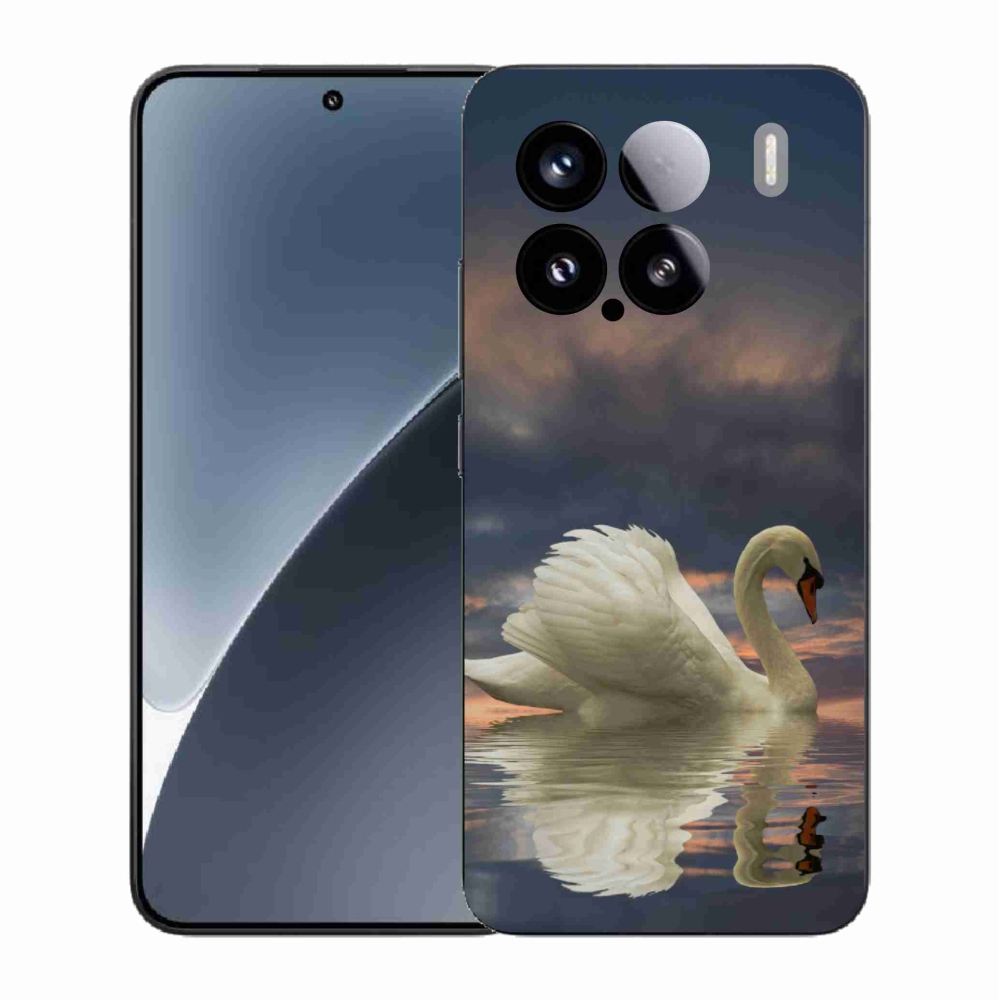 Gelový kryt mmCase na Xiaomi 15 - labuť