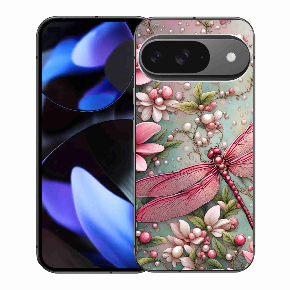 Gelový kryt mmCase na Google Pixel 9/9 Pro - vážka