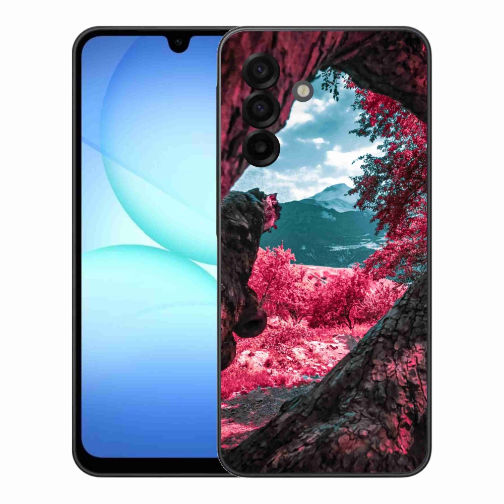 Gelový kryt mmCase na Samsung Galaxy A17 5G - výhled na hory
