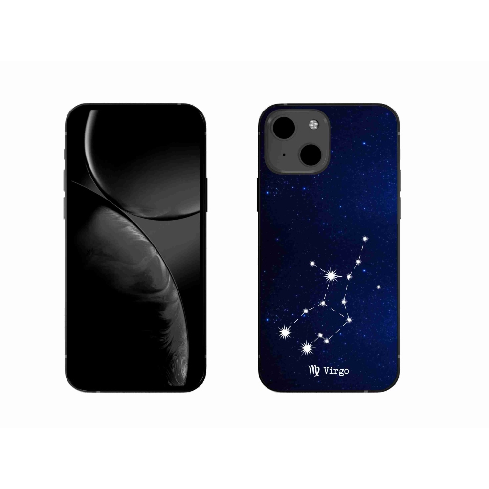Gelový kryt mmCase na iPhone 13 6.1 - souhvězdí Panny