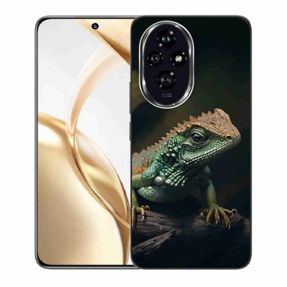 Gelový kryt mmCase na Honor 200 5G - ještěr