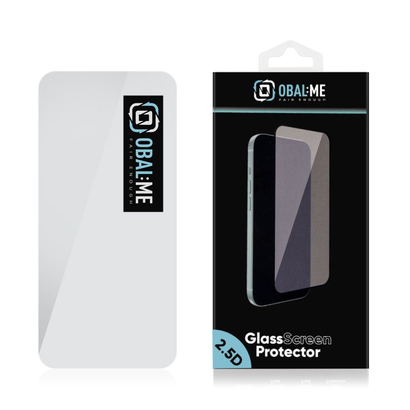 OBAL:ME 2.5D Tvrzené Sklo pro Samsung Galaxy S24 FE Clear