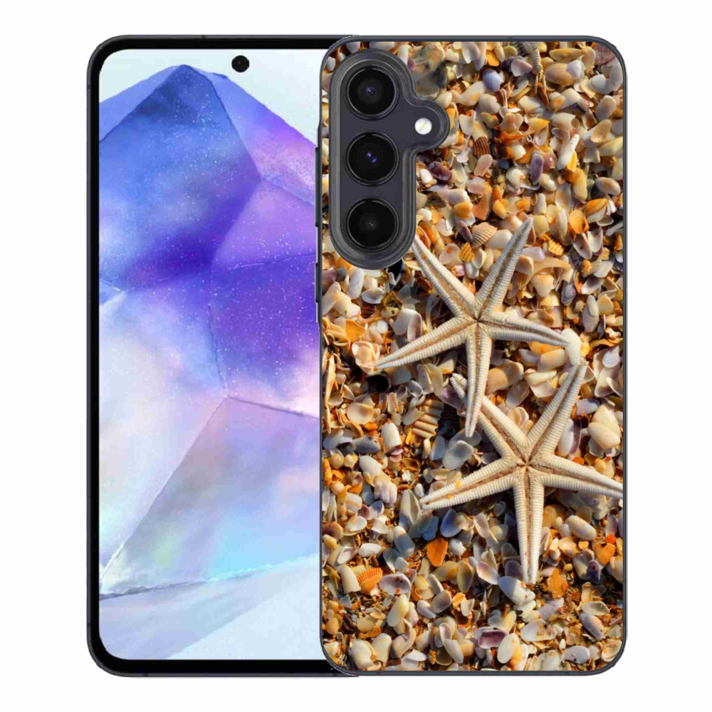 Gelový kryt mmCase na Samsung Galaxy A55 5G - mořské hvězdice