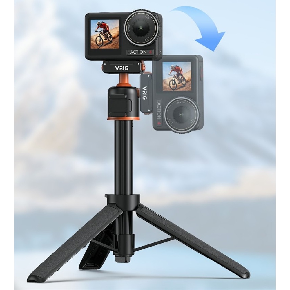 VRIG Magnetický rychloupínací stativ pro DJI Osmo Action 5 Pro, 4 a 3