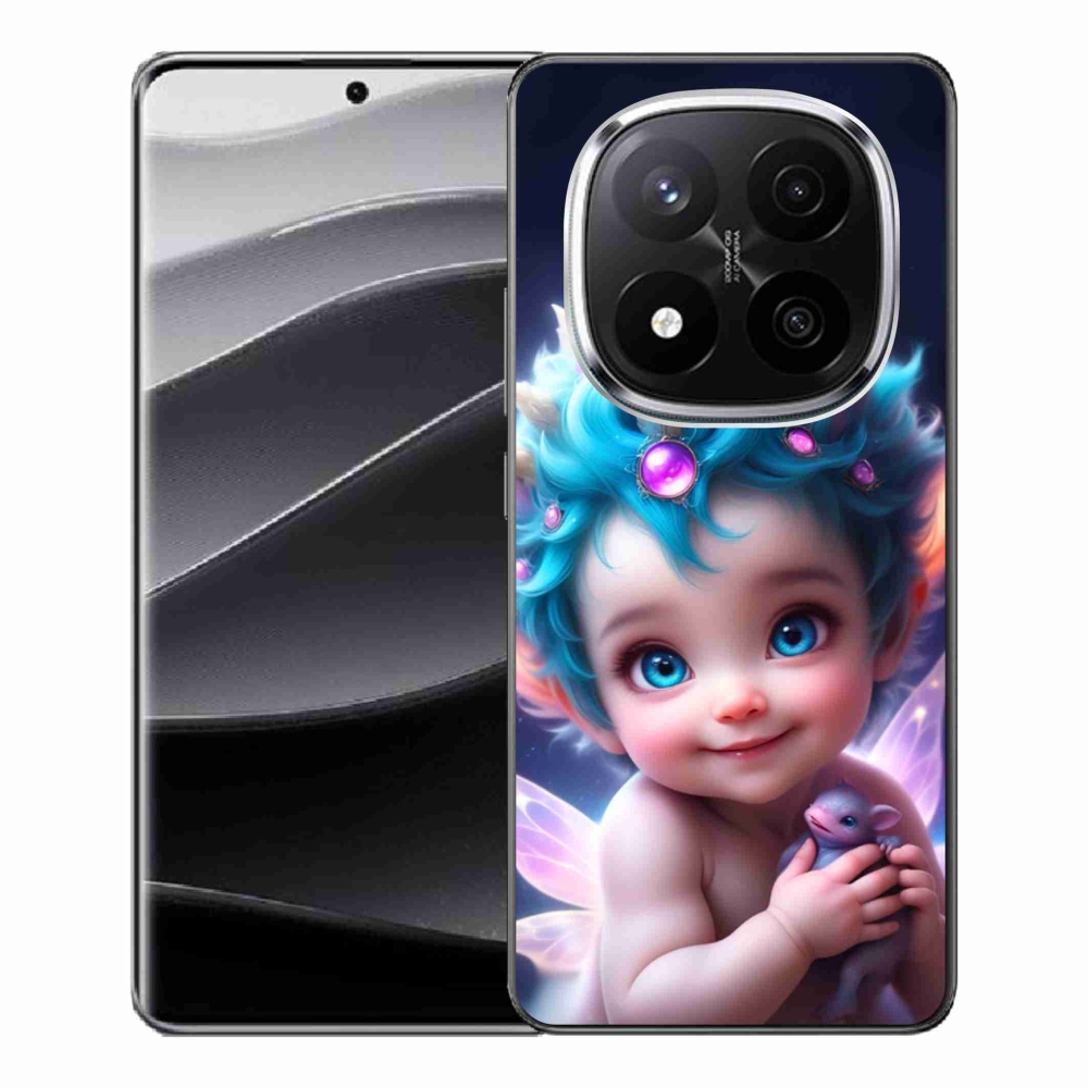 Gelový kryt mmCase na Xiaomi Redmi Note 14 Pro+ 5G - dítě s motýlími křídly
