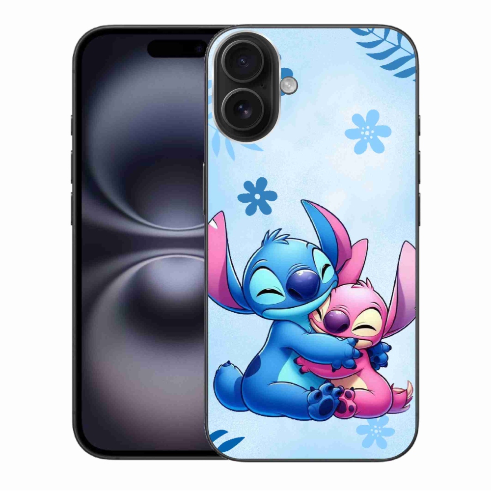 Gelový kryt mmCase na iPhone 16 Plus - stitch 1