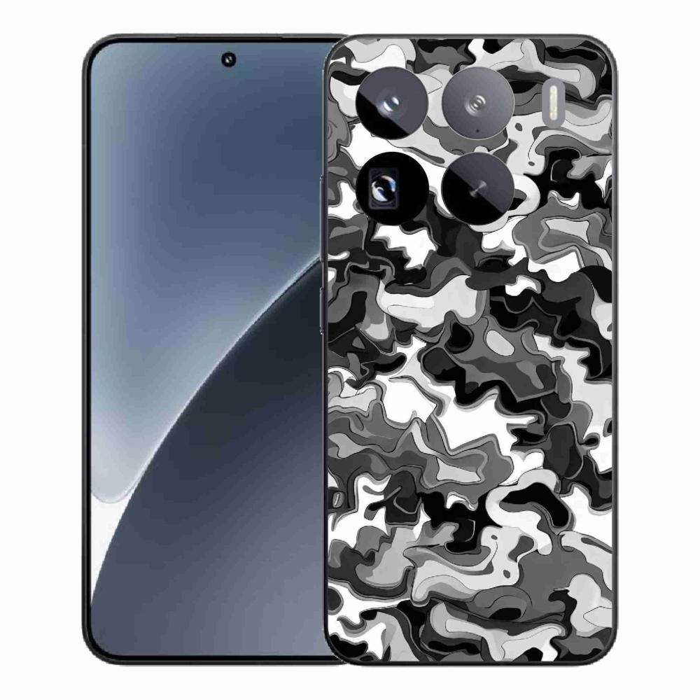 Gelový kryt mmCase na Xiaomi 15 Pro - maskáčový vzor 3