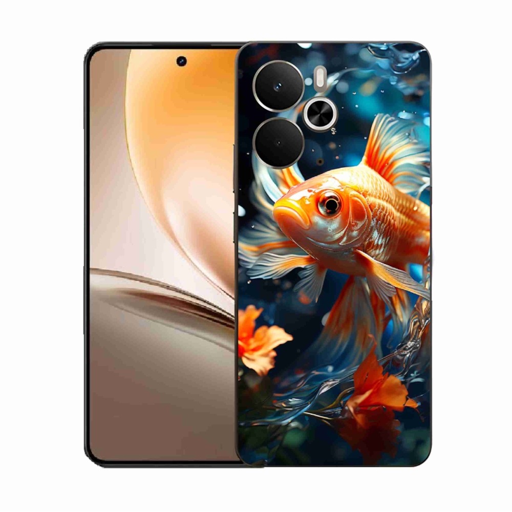Gelový kryt mmCase na Realme 14 5G - rybka