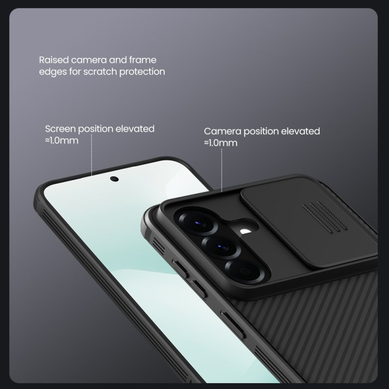 Nillkin CamShield PRO Magnetic Zadní Kryt pro Samsung Galaxy A57 Black