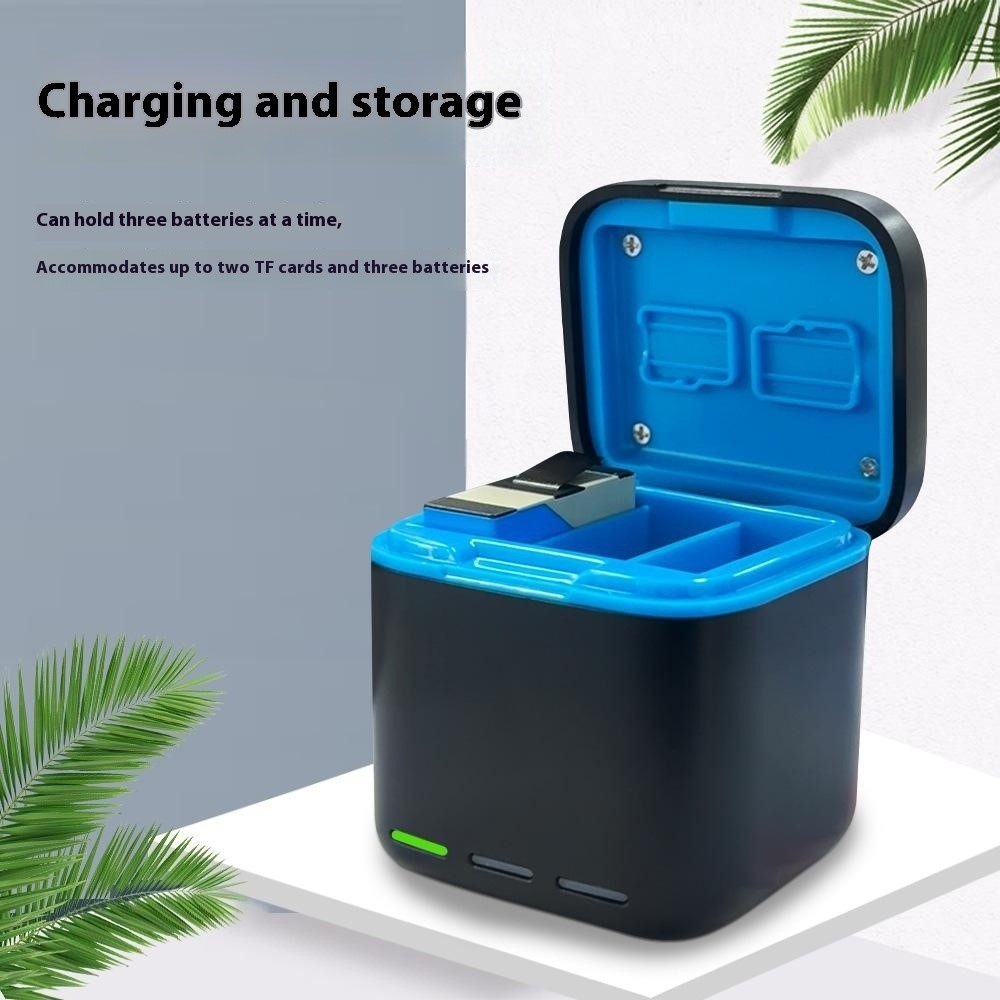 Praktická nabíjecí stanice a úložné pouzdro pro GoPro Hero 13