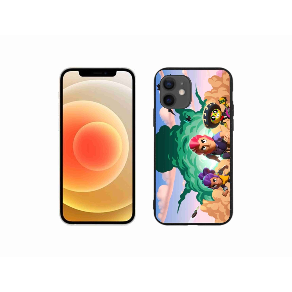 Gelový kryt mmCase na iPhone 12 mini - brawl stars