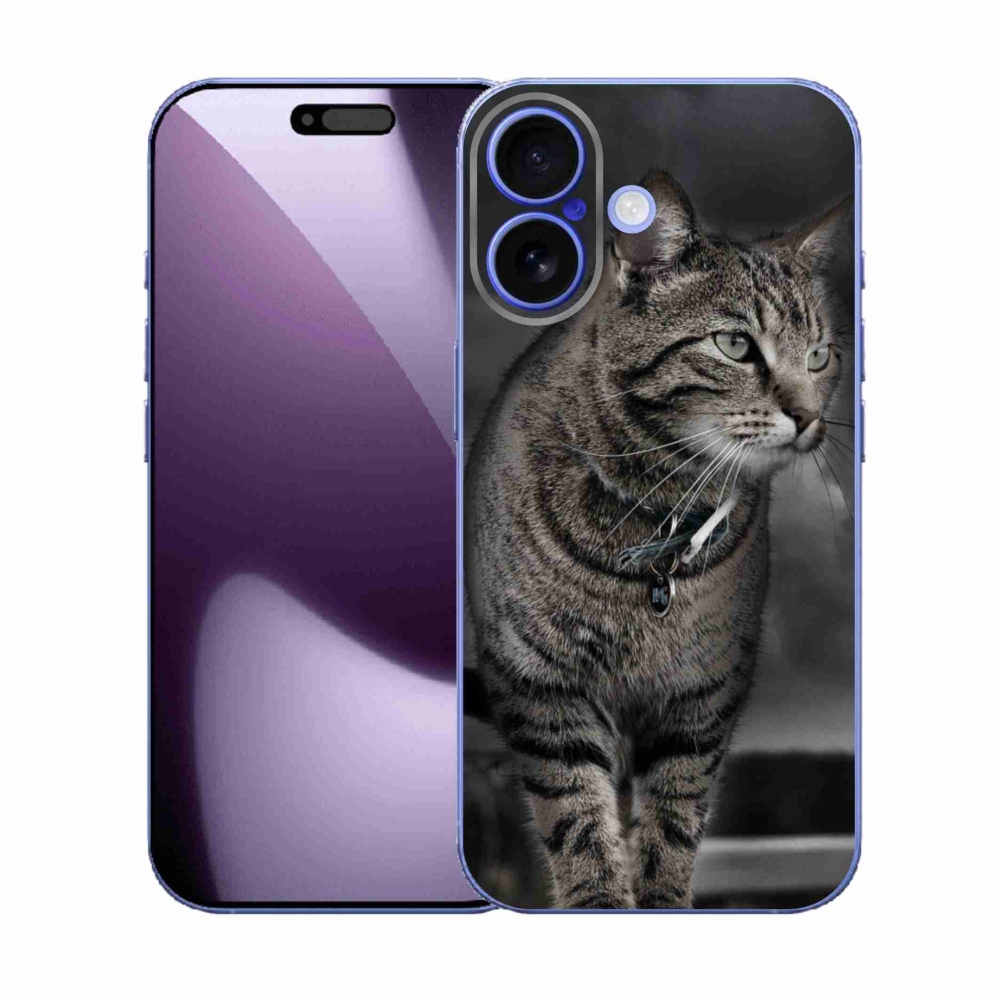 Gelový kryt mmCase na iPhone 17 - kočka