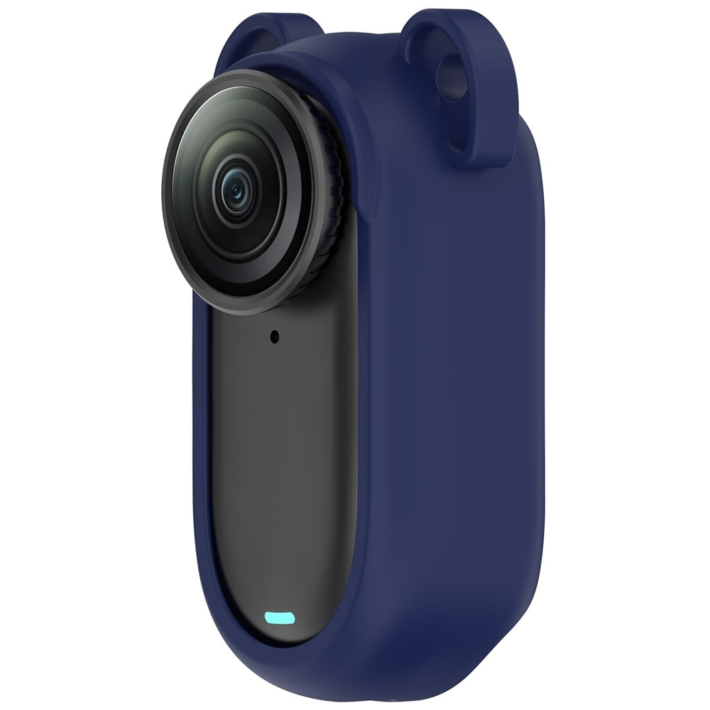 Silikonový ochranný obal pro Insta360 GO 3 / GO 3S - tmavěmodrý