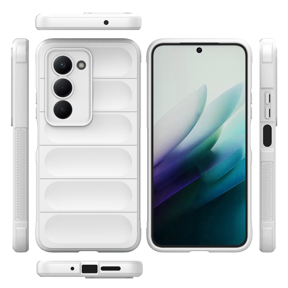 Rugg odolný gelový obal na Xiaomi Redmi 15 4G (171mm) - bílý