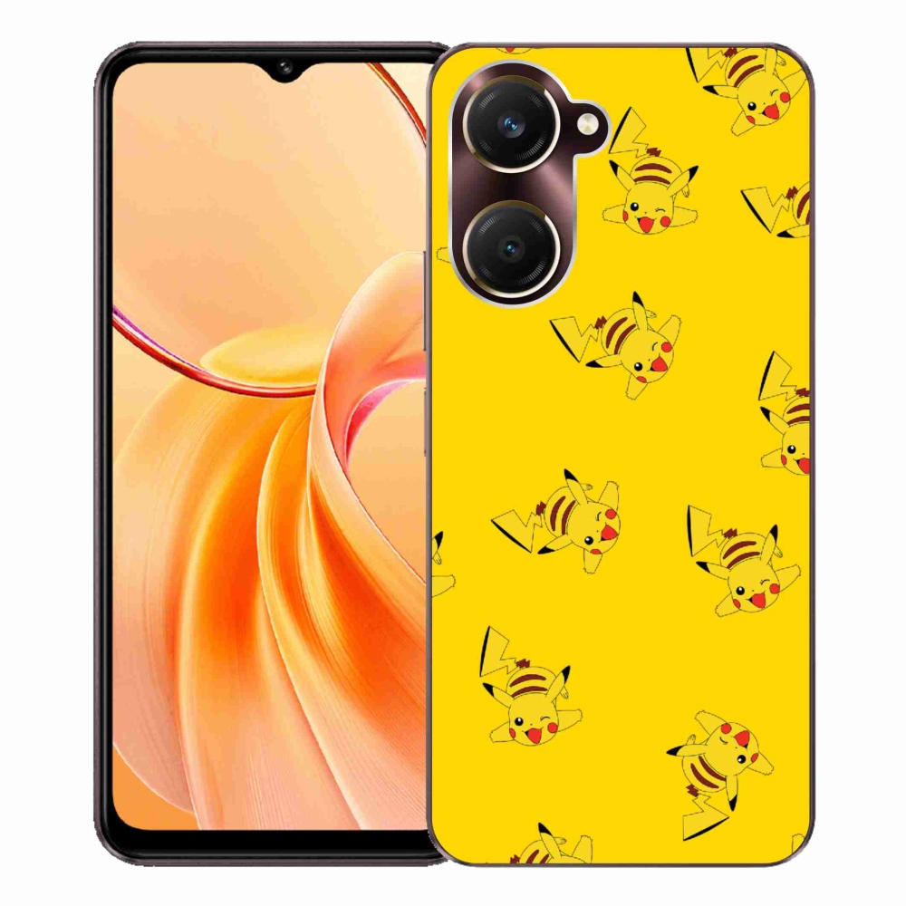 Gelový kryt mmCase na Vivo Y28s 5G - pikachu