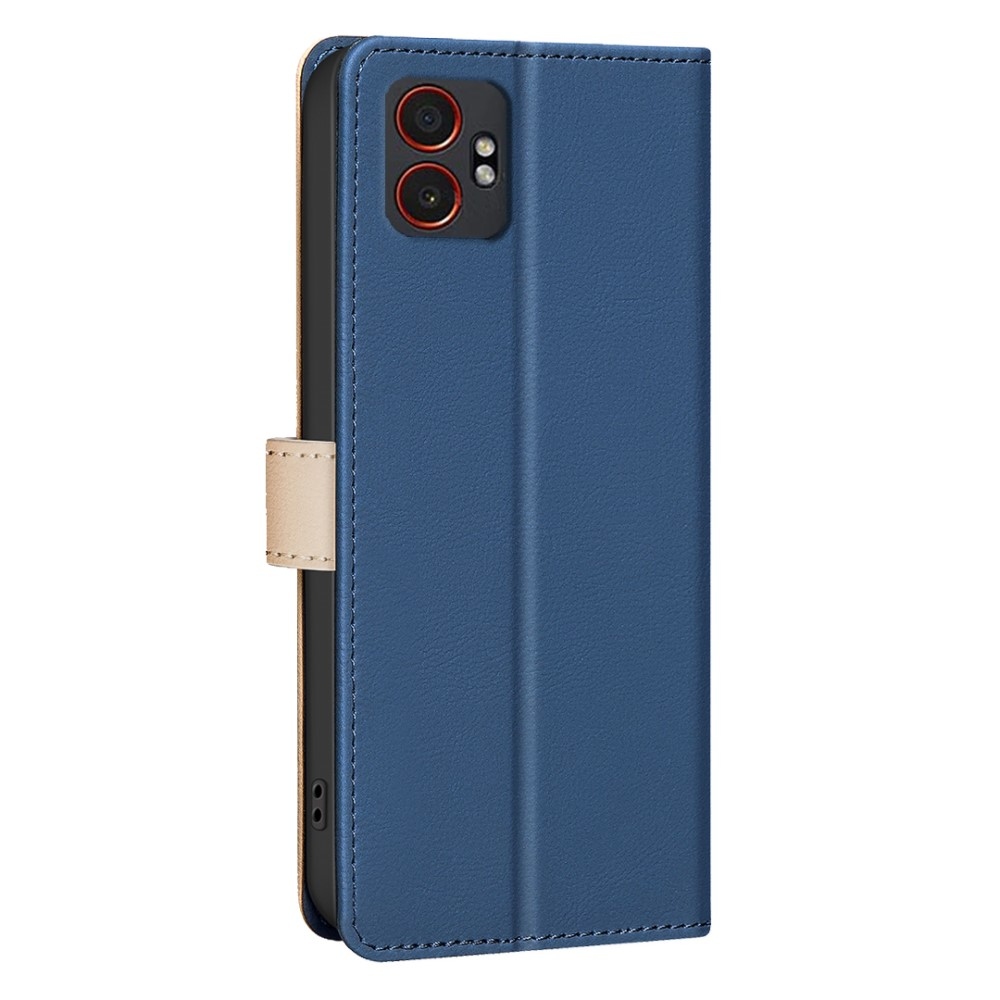 BNF DUO knížkové pouzdro na Samsung Galaxy Xcover 7 Pro - modré