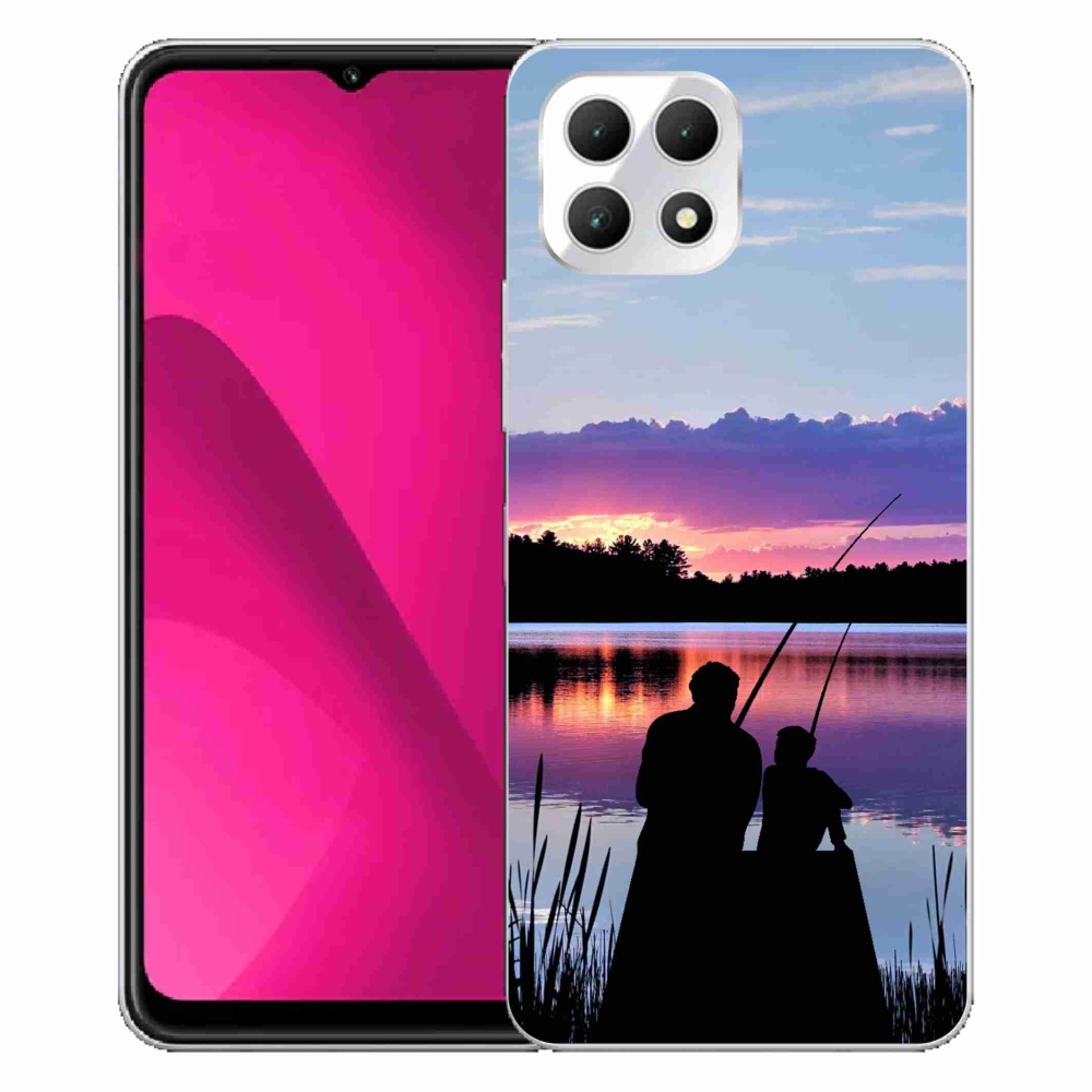 Gelový kryt mmCase na T-Mobile T Phone 2 - rybaření 2