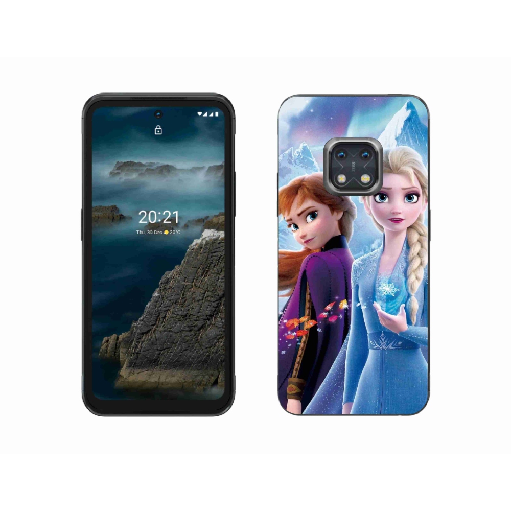 Gelový kryt mmCase na Nokia XR20 - ledové království 3