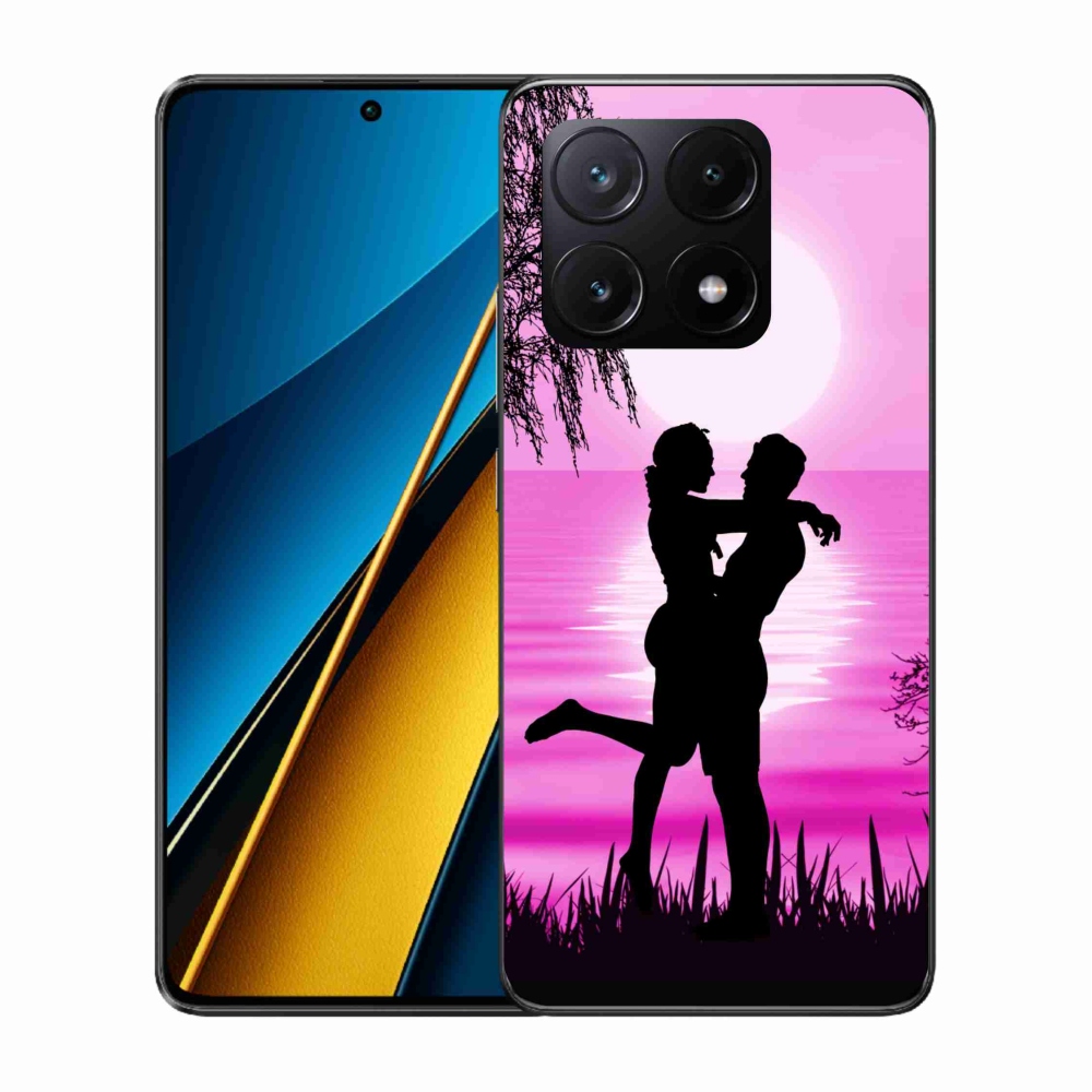 Gelový obal mmCase na Xiaomi Poco X6 Pro 5G - západ slunce