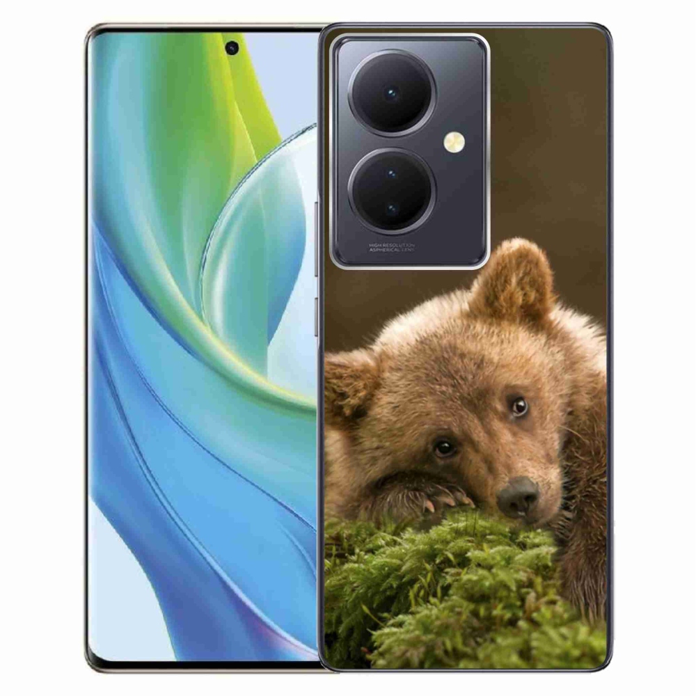 Gelový kryt mmCase na Vivo V29 Lite 5G - medvěd
