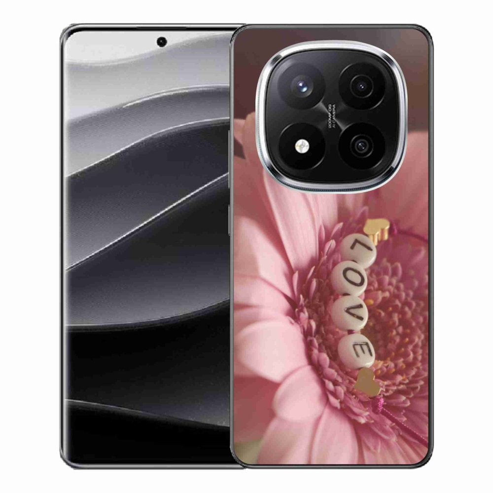 Gelový kryt mmCase na Xiaomi Redmi Note 14 Pro+ 5G - přívěsek love