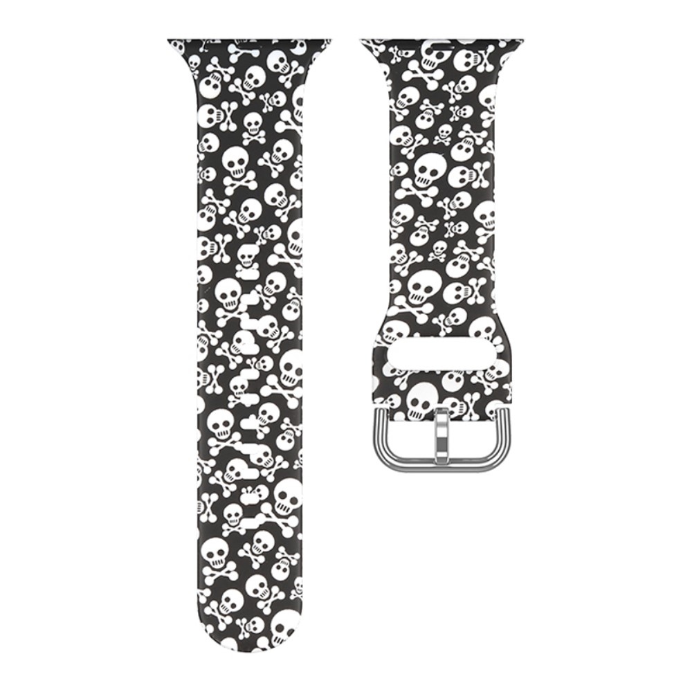 Print silikonový řemínek na Apple Watch Ultra/Ultra 2 49mm/SE/SE 2022/2023 44mm/9/8/7 45mm/6/5/4 44mm/3/2/1 42 mm - vzor I