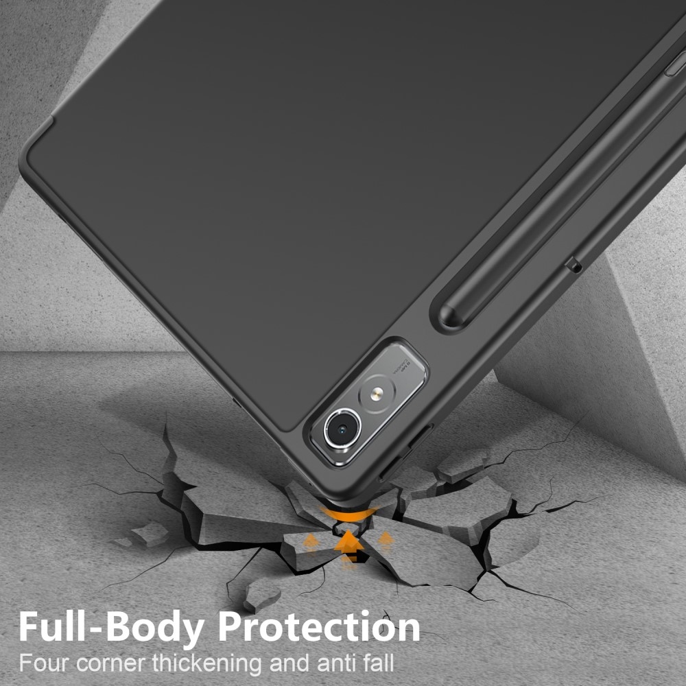 Case chytré zavírací pouzdro na tablet Lenovo Tab P12 - černé